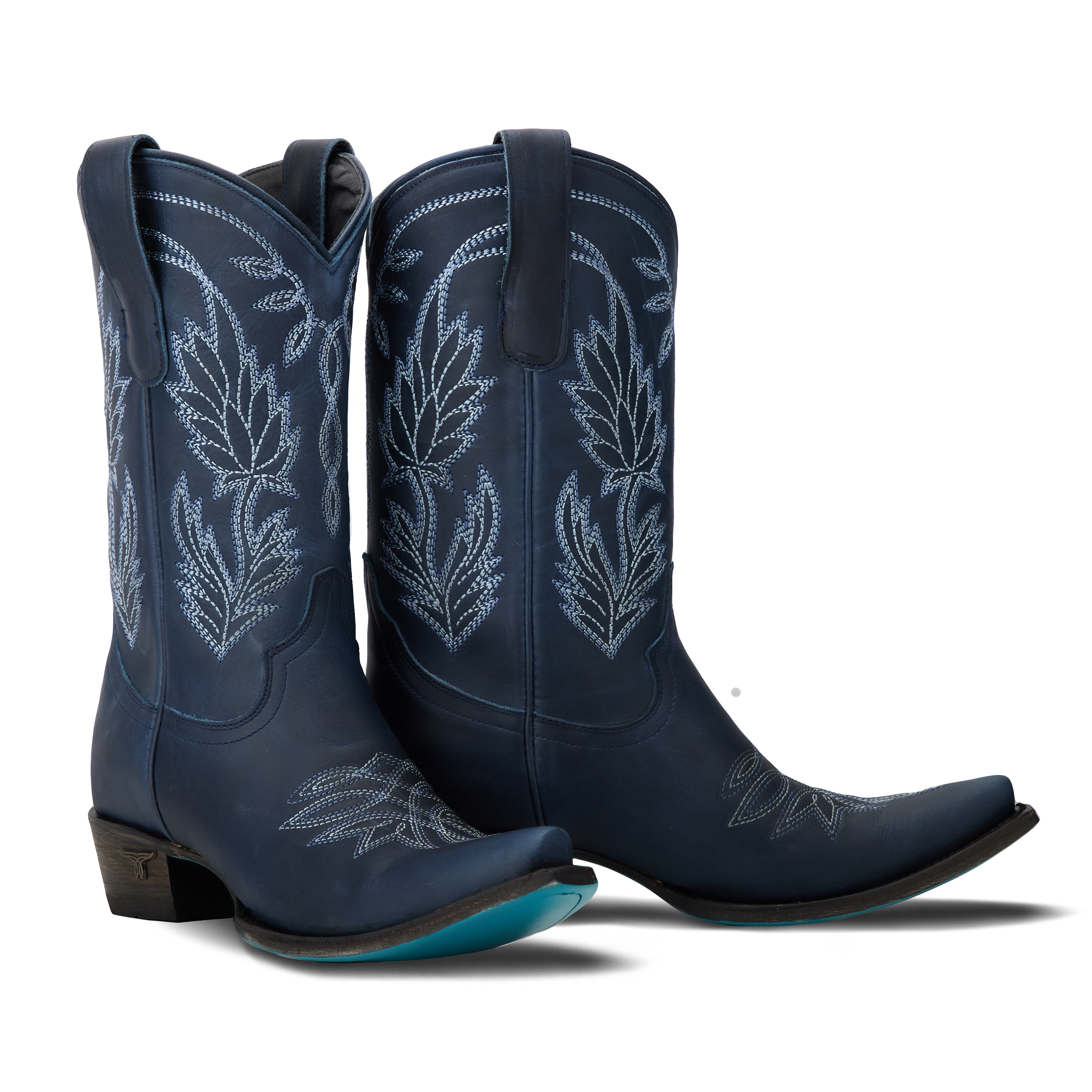 Sandaga Midi - Midnight Navy Ladies Boot Western Fashion by Lane