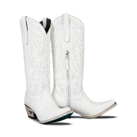 Smokeshow Boot - Matte White Ladies Boot Matte White Western Fashion by Lane