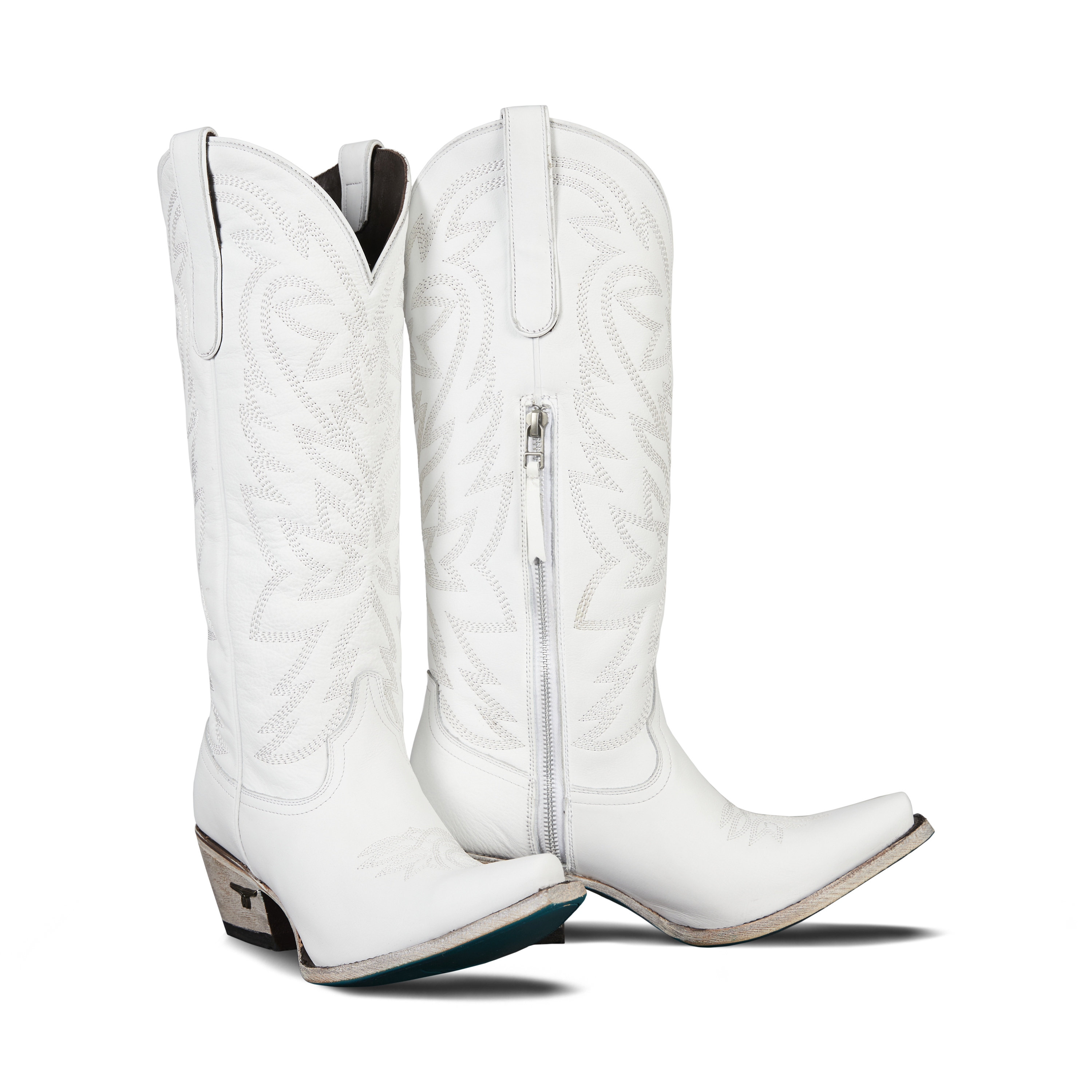 Smokeshow Boot - IO Matte White Ladies Boot Western Fashion by Lane