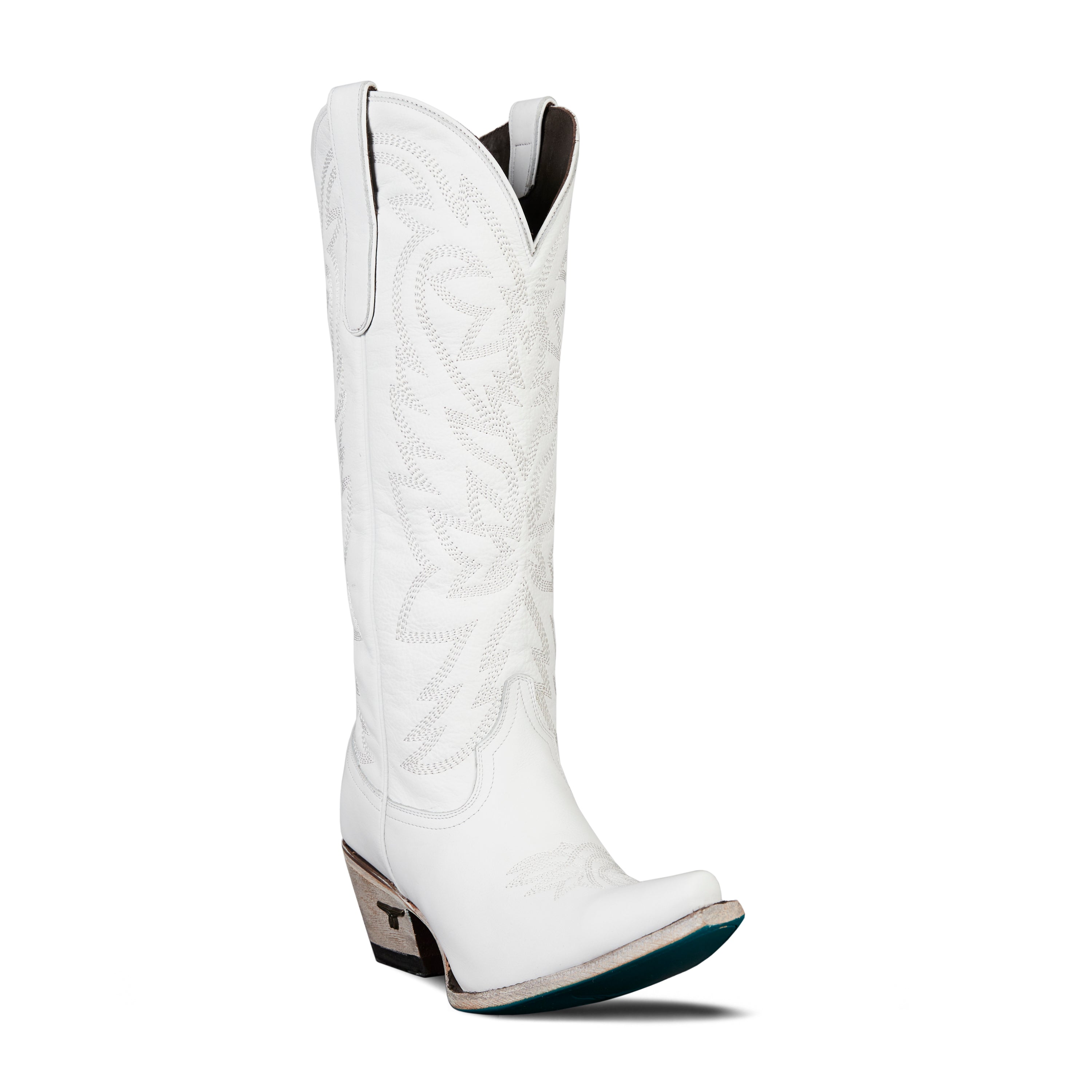 Smokeshow Boot - Matte White Ladies Boot Western Fashion by Lane