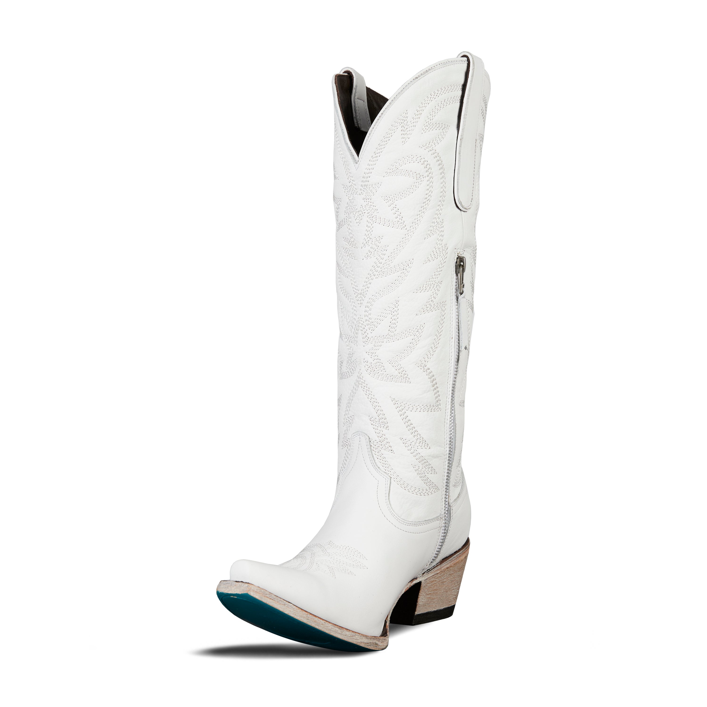 Smokeshow Boot - Matte White Ladies Boot Western Fashion by Lane