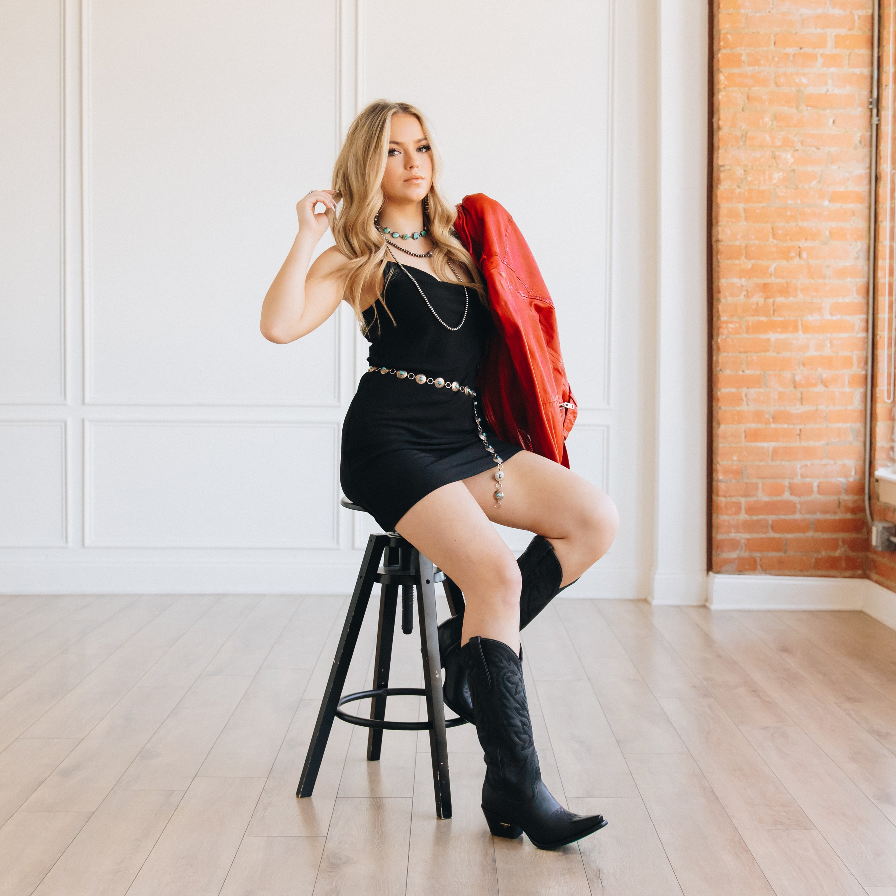 Smokeshow Boot - Jet Black Ladies Boot Western Fashion by Lane
