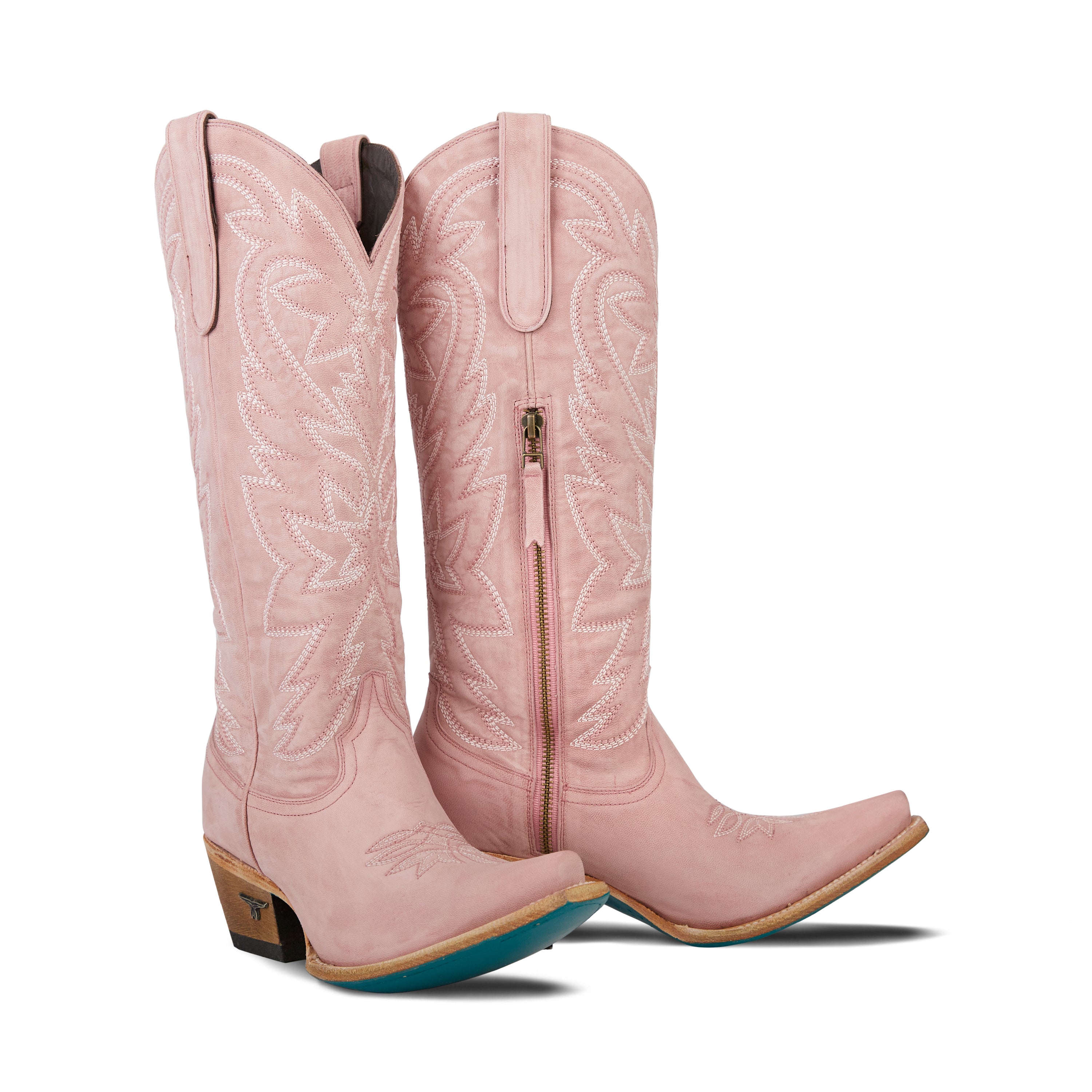 Pink blush boots best sale