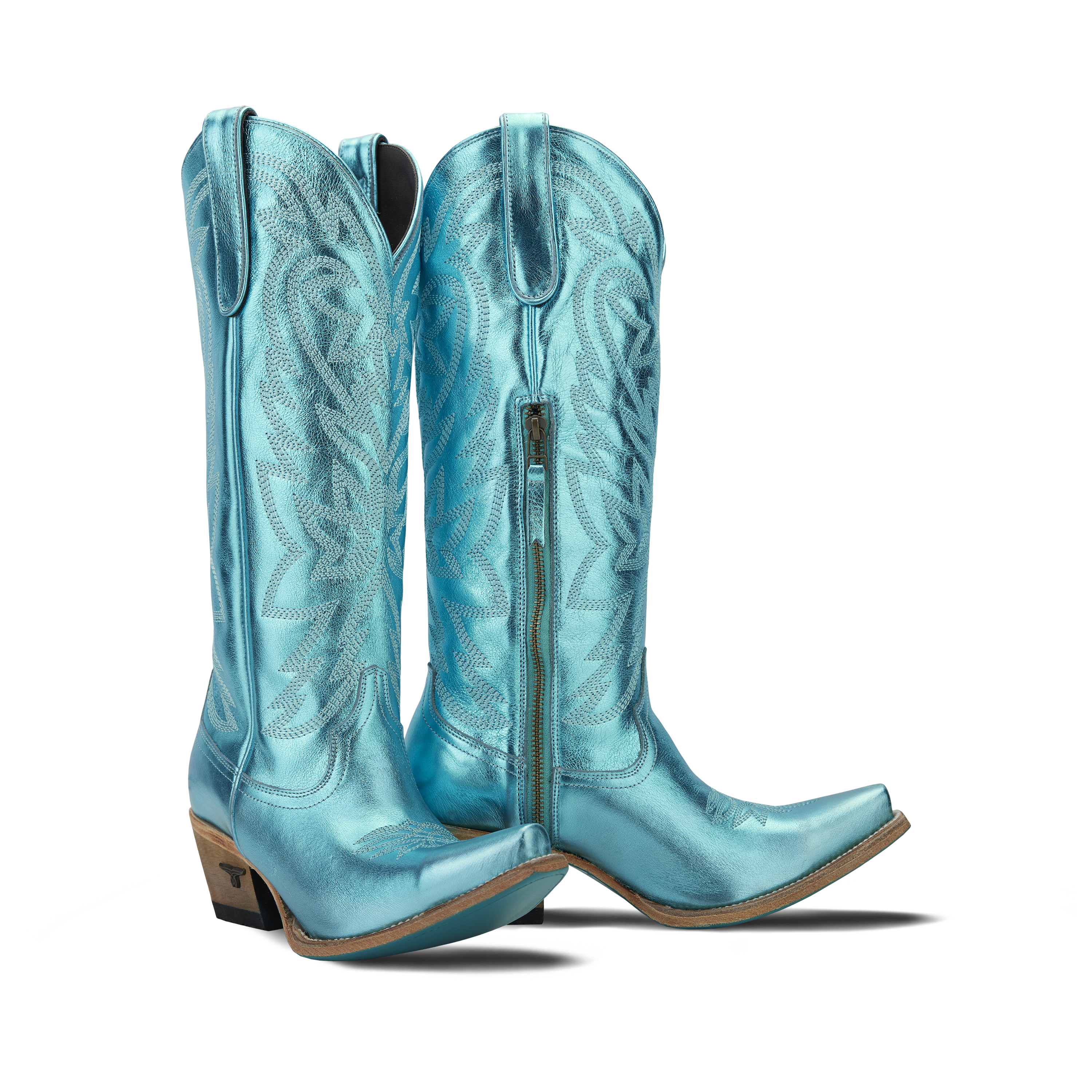 Smokeshow Boot - Turquoise Metallic