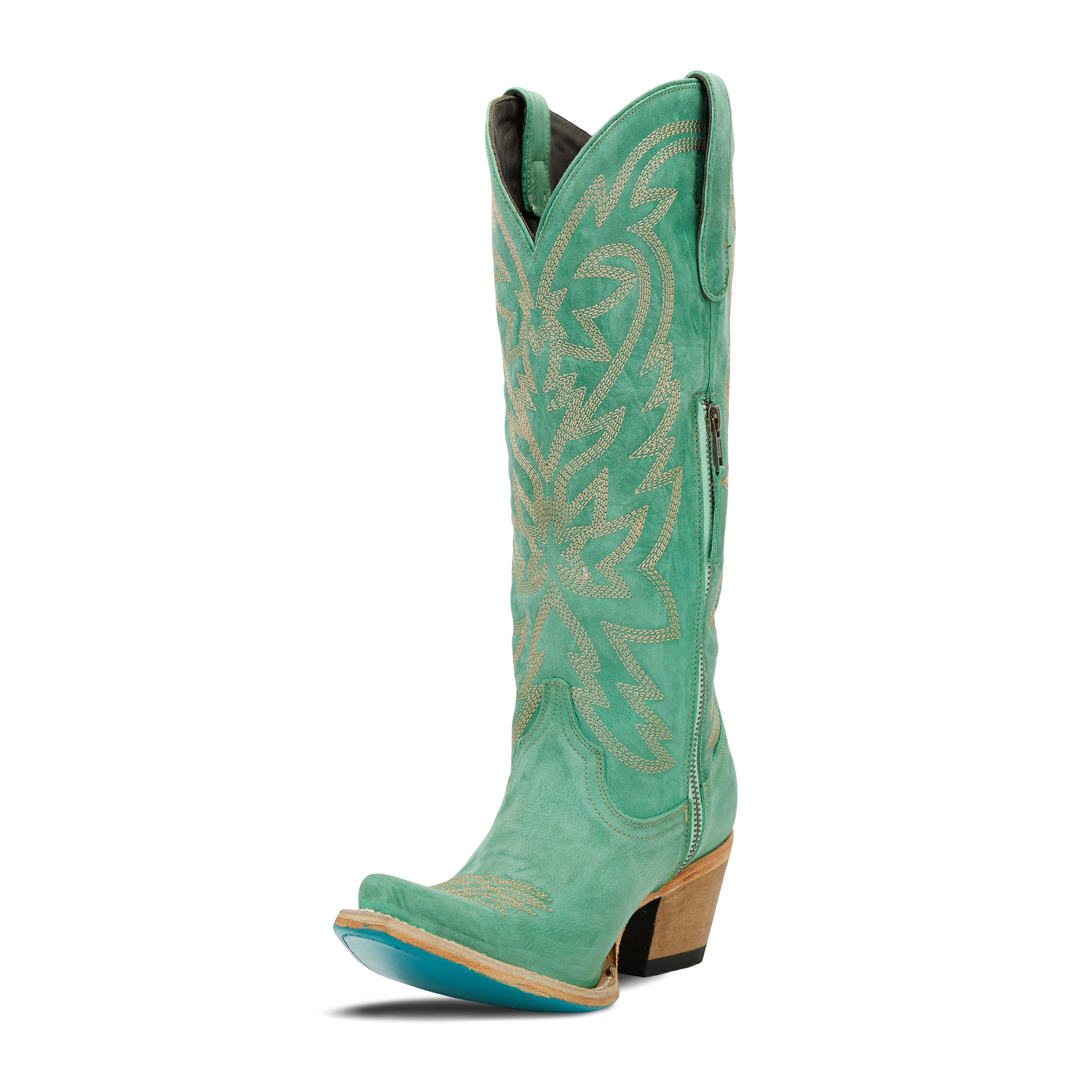 Smokeshow Boot - Taos Turquoise Ladies Boot Western Fashion by Lane