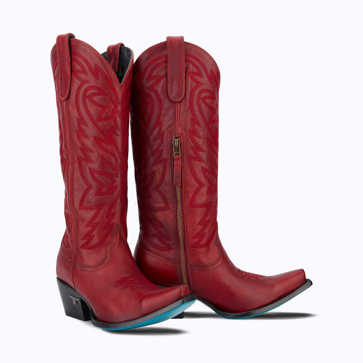 Lane SMOKESHOW BOOTS in Smoldering Ruby Red