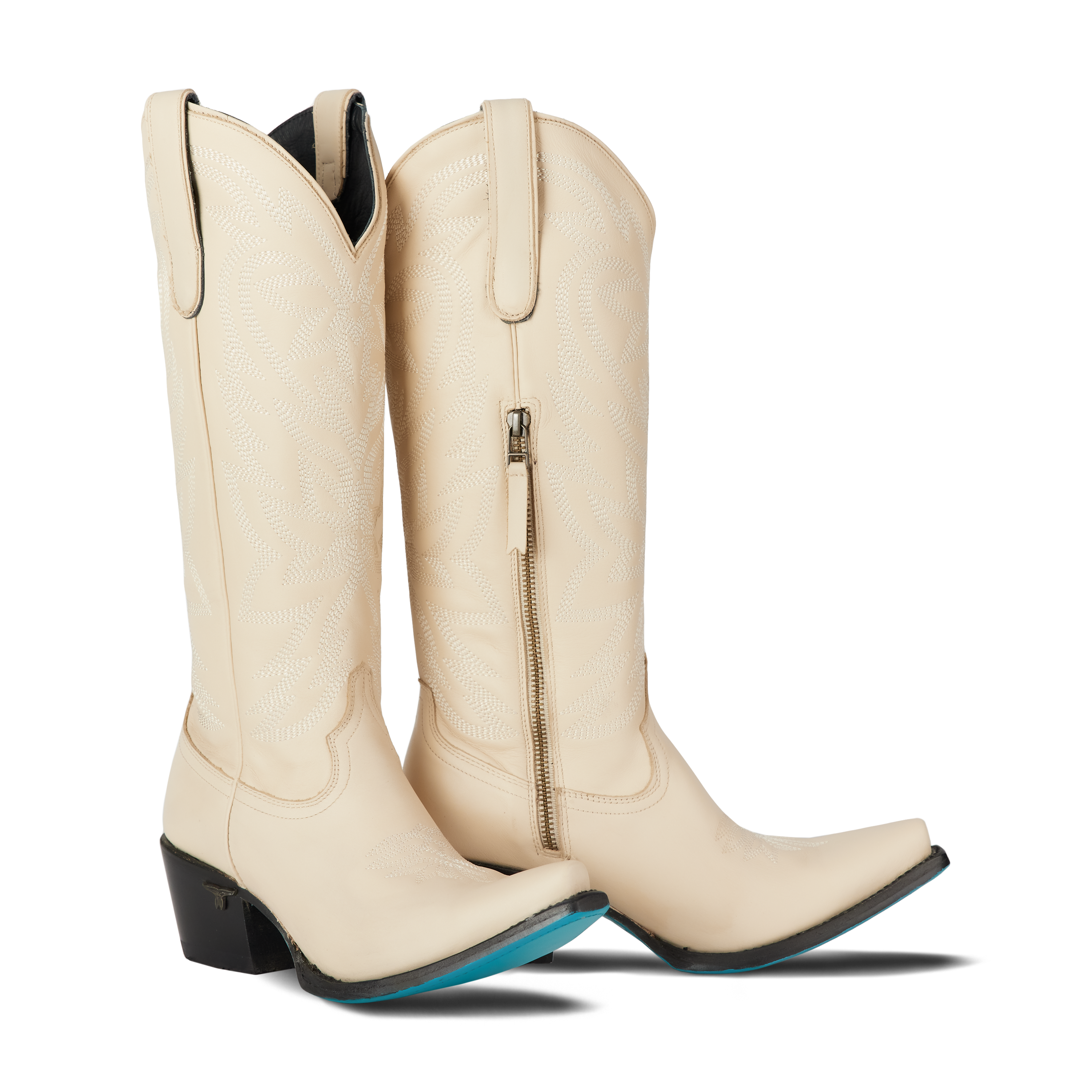 Smokeshow Boot - IO Pale Ivory Ladies Boot Western Fashion by Lane