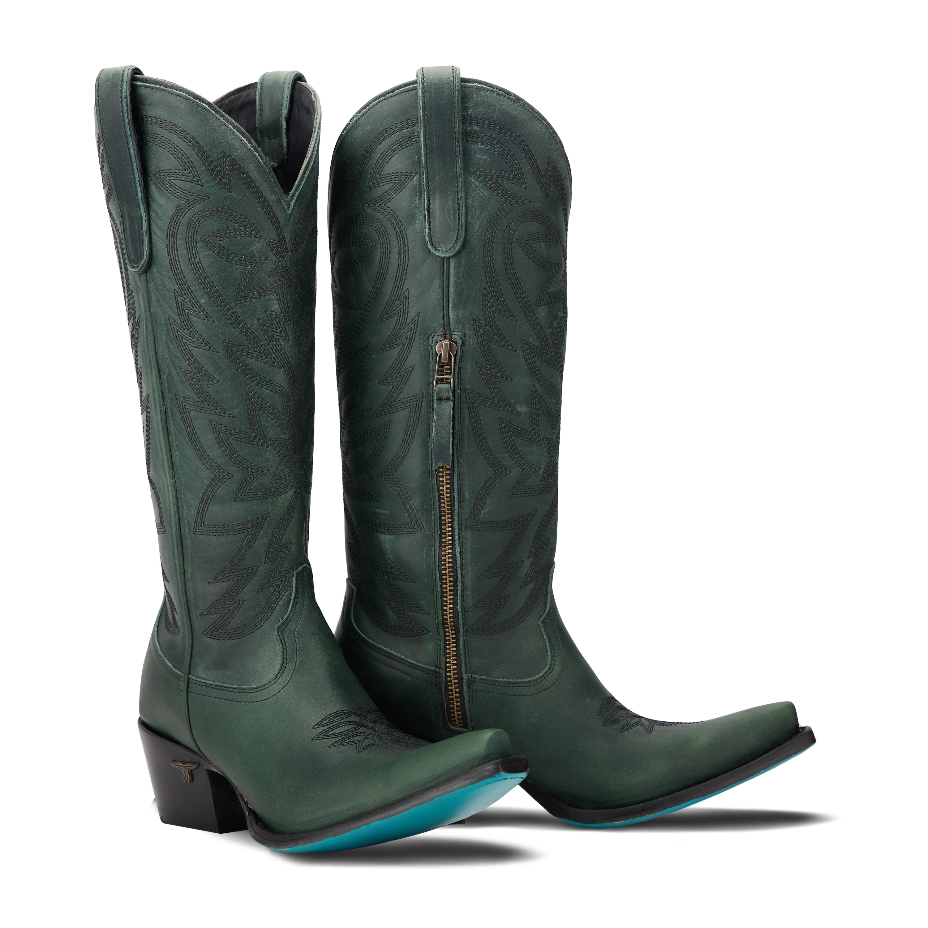 Smokeshow Boot - Emerald Green Ladies Boot Emerald Western Fashion by Lane