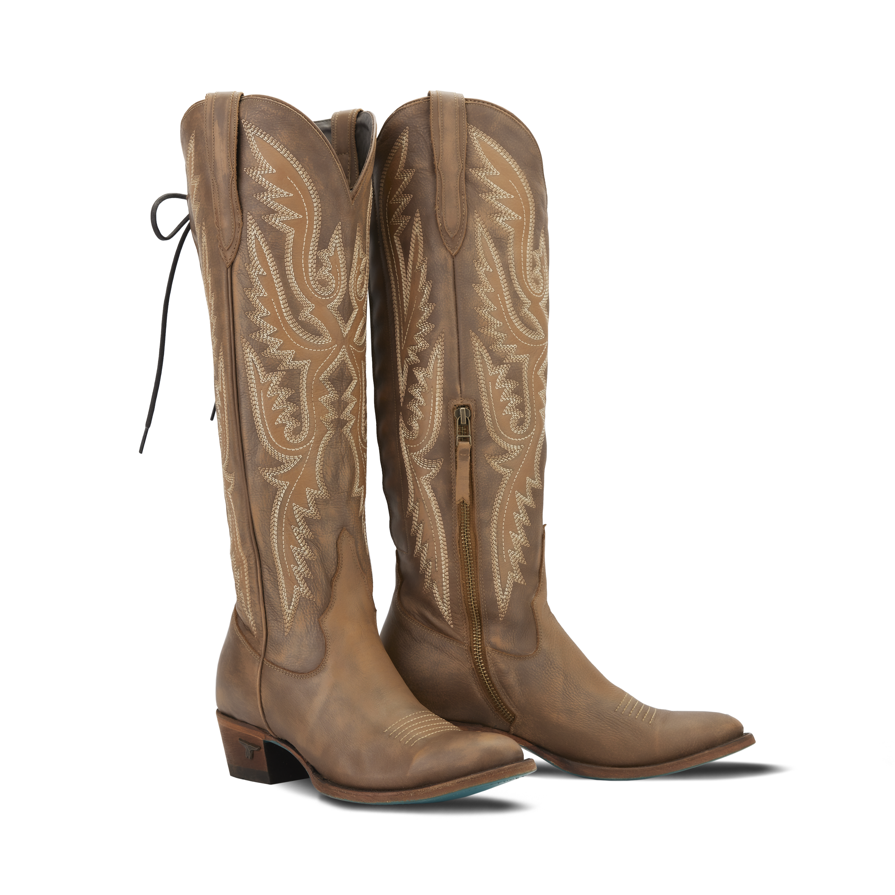 Monica Knee High Corset - Oiled Saddle**FINAL SALE**