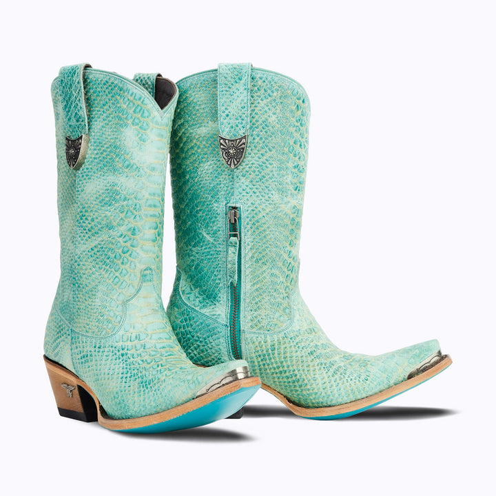 Bad Habits Ladies Boot Tempting Turquoise Western Fashion by Lane