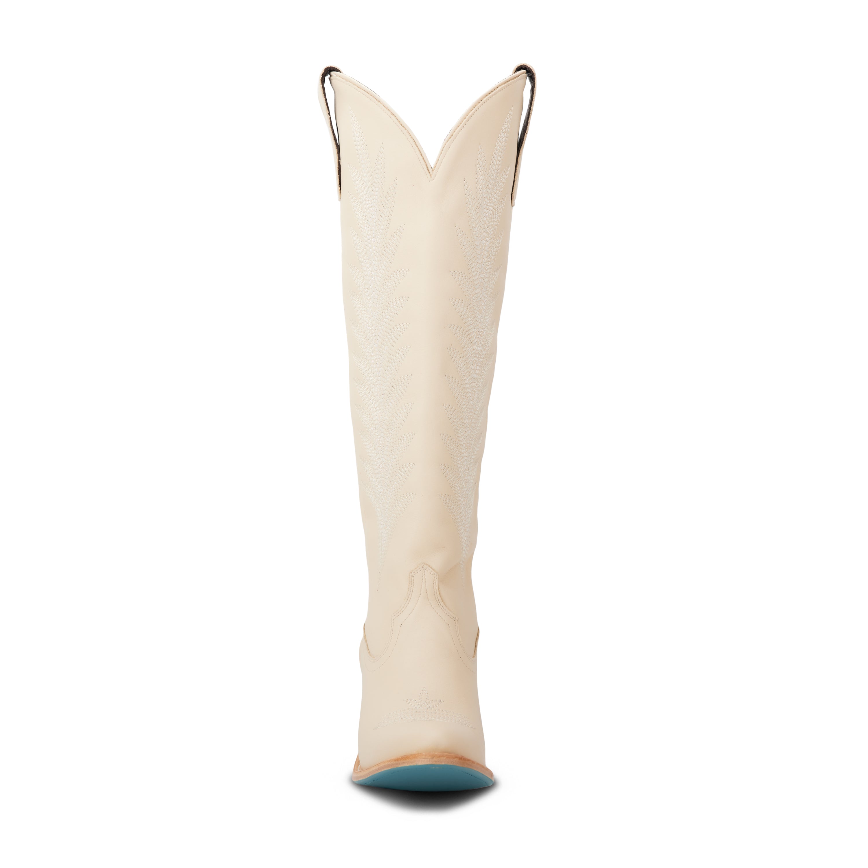 Jentry Knee High Boot - Pale Ivory Ladies Boot Western Fashion by Lane