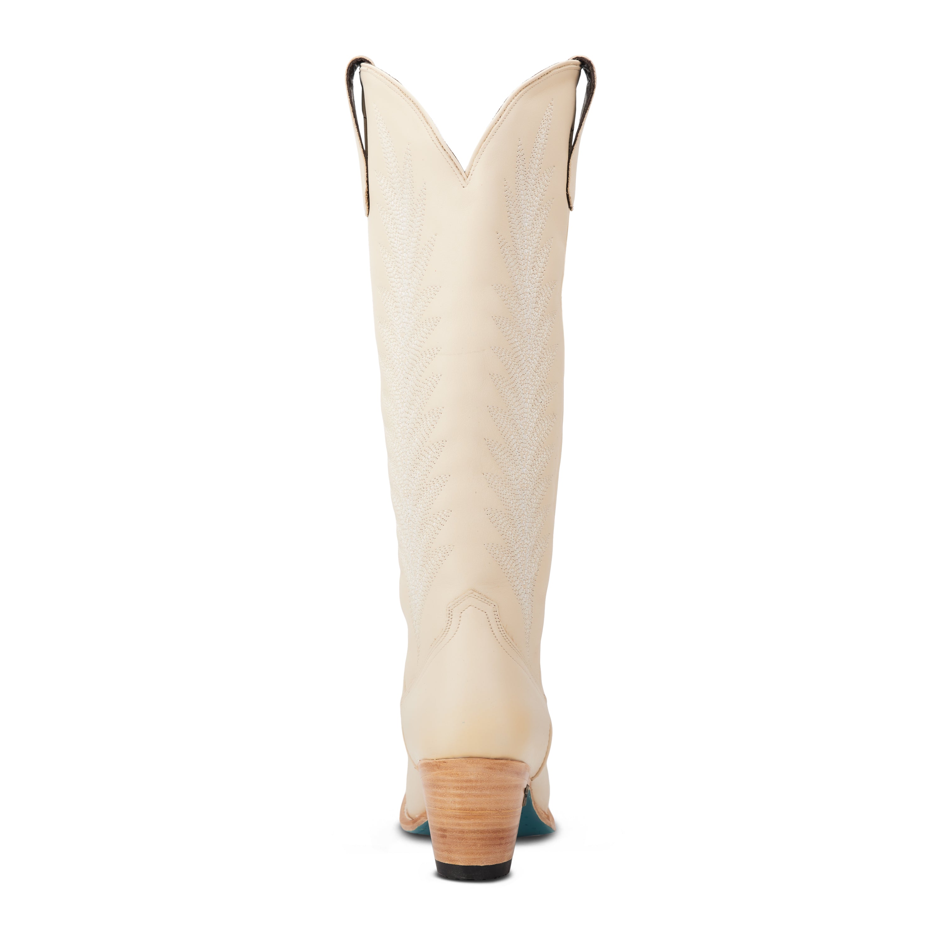 Jentry Knee High Boot - Pale Ivory Ladies Boot Western Fashion by Lane