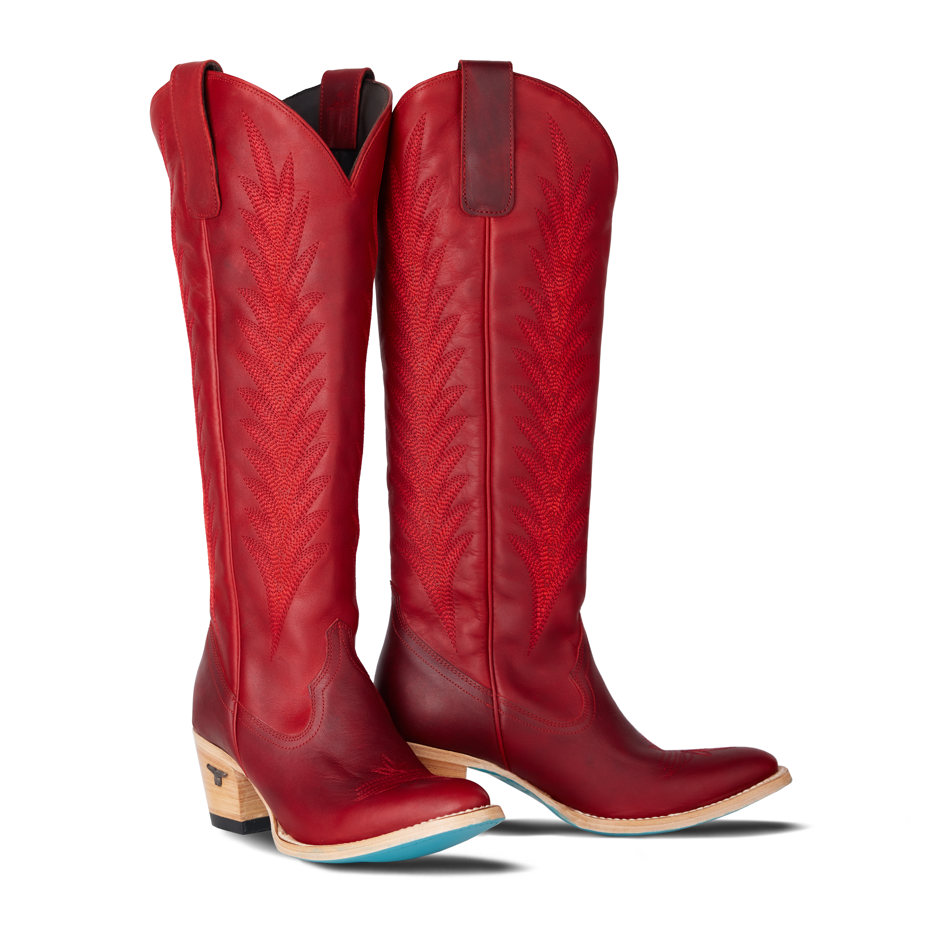 Jentry Knee High Boot - Smoldering Ruby