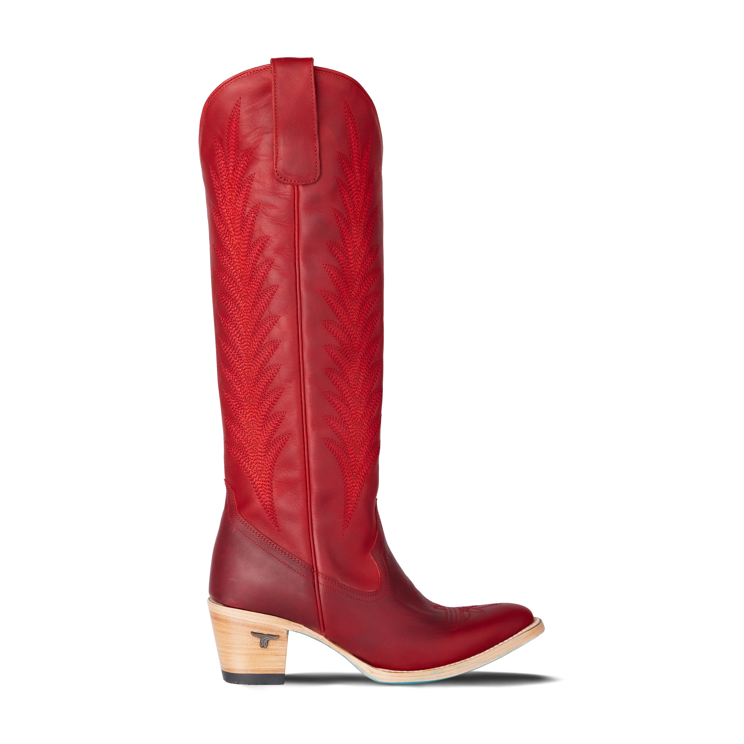 Jentry Knee High Boot - Smoldering Ruby