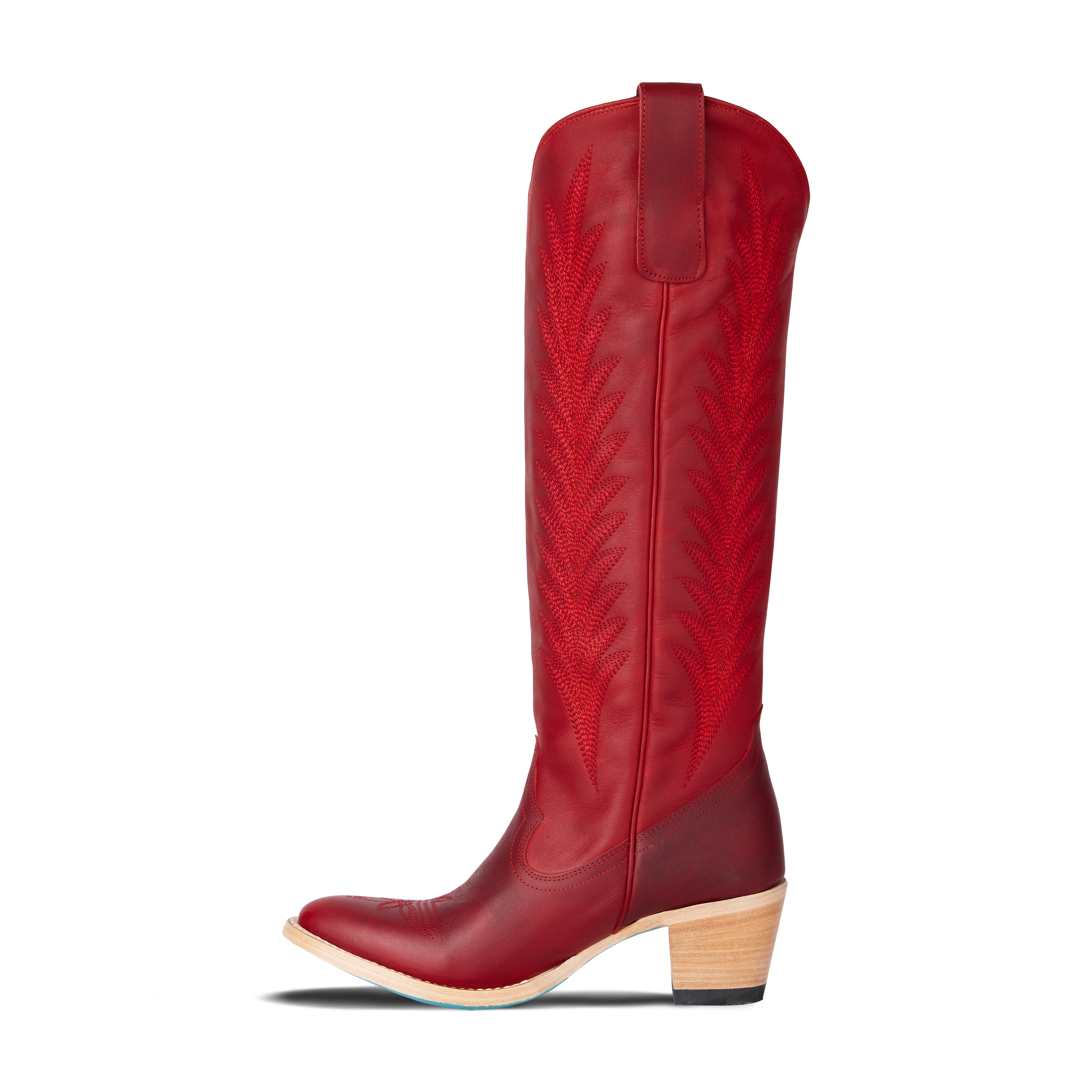 Jentry Knee High Boot - Smoldering Ruby