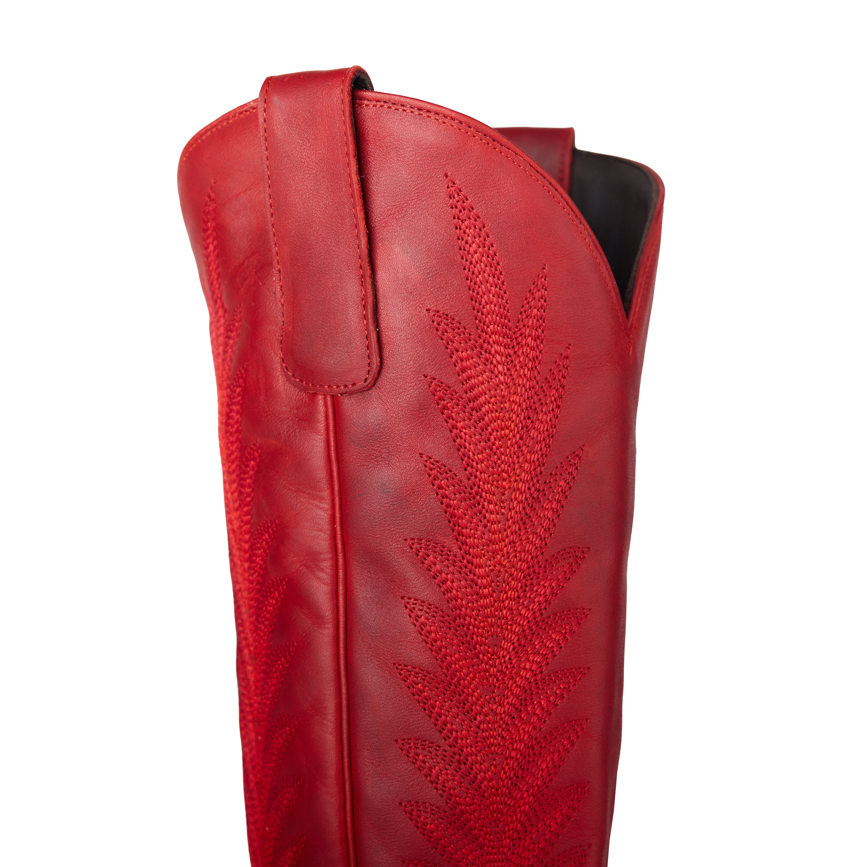 Jentry Knee High Boot - Smoldering Ruby
