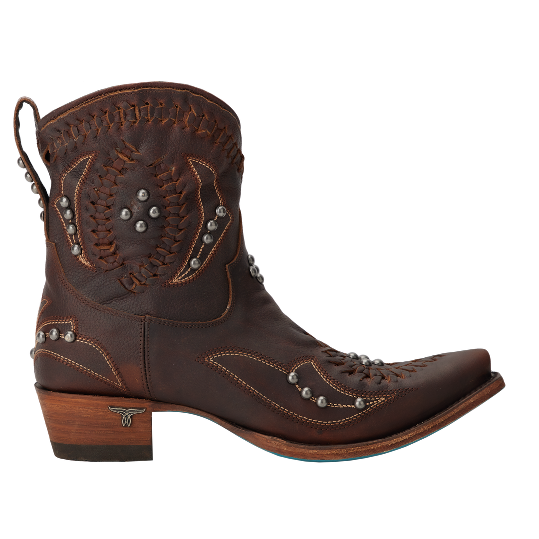 Cossette Bootie - Cognac Ladies Bootie  Western Fashion by Lane