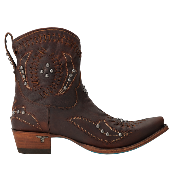 Cossette Bootie - Cognac Ladies Bootie  Western Fashion by Lane