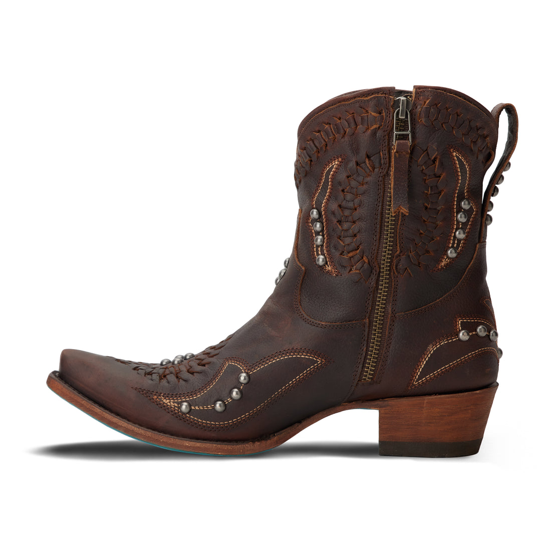 Cossette Bootie - Cognac Ladies Bootie Western Fashion by Lane