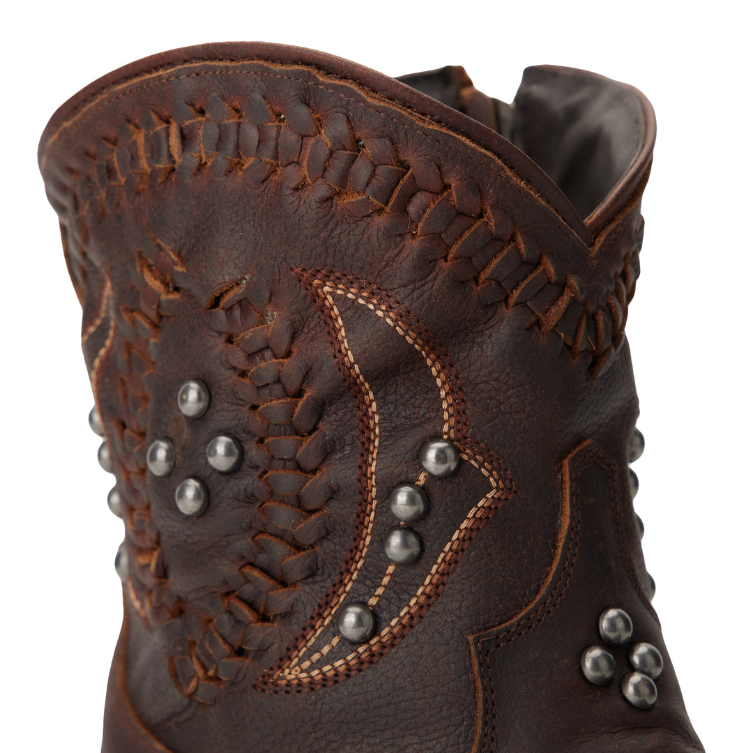 Cossette Bootie - Cognac Ladies Bootie Western Fashion by Lane