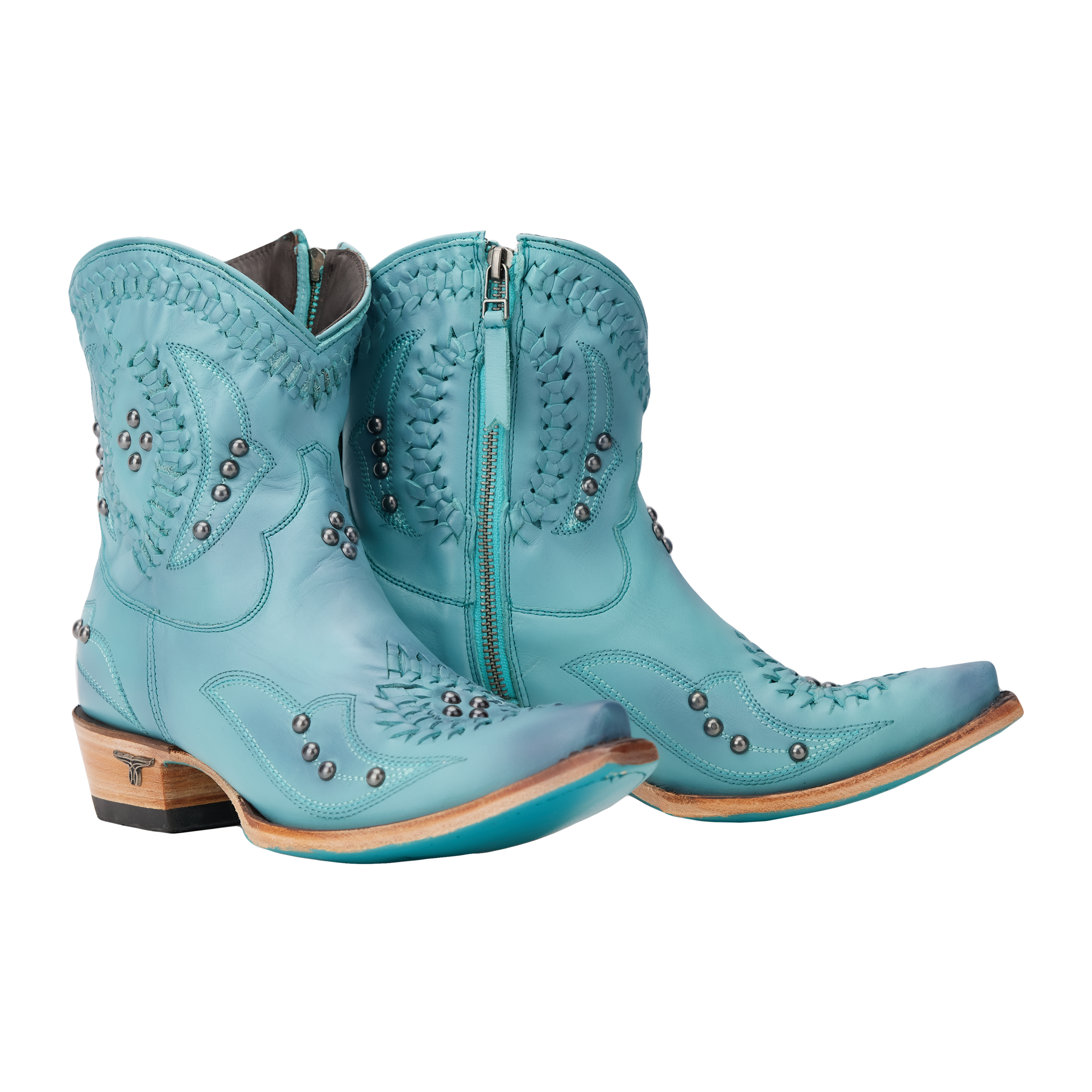 Cossette Bootie - Turquoise Blaze Ladies Bootie  Western Fashion by Lane