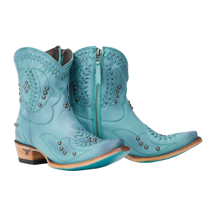 Cossette Bootie - Turquoise Blaze Ladies Bootie  Western Fashion by Lane