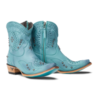 Cossette Bootie - Turquoise Blaze Ladies Bootie Western Fashion by Lane