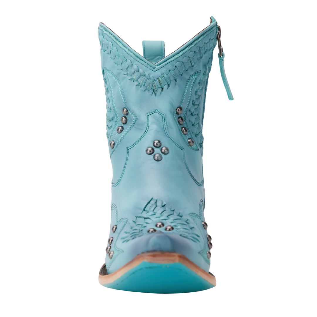 Cossette Bootie - Turquoise Blaze Ladies Bootie  Western Fashion by Lane