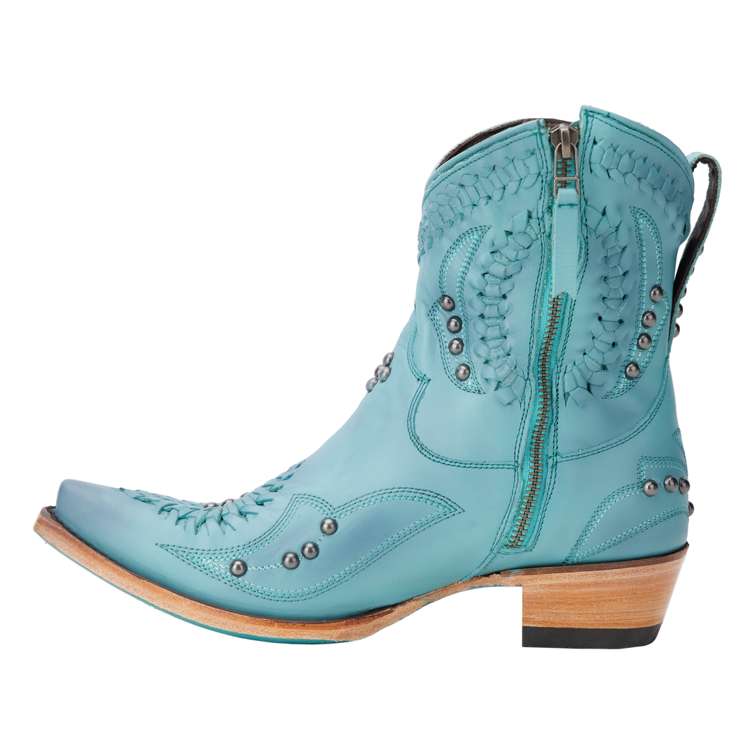 Cossette Bootie - Turquoise Blaze Ladies Bootie  Western Fashion by Lane