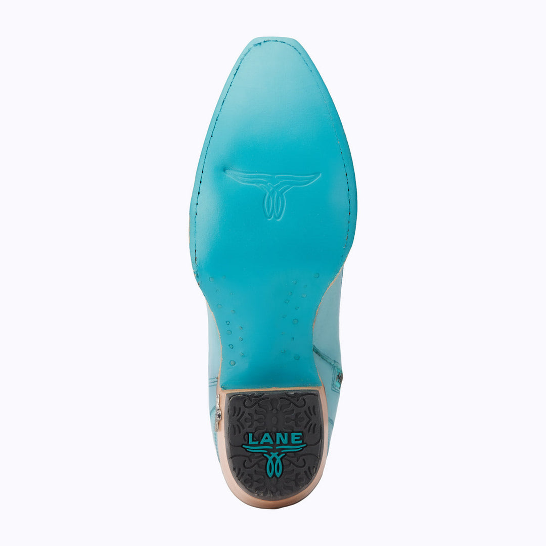 Cossette Bootie - Turquoise Blaze Ladies Bootie  Western Fashion by Lane