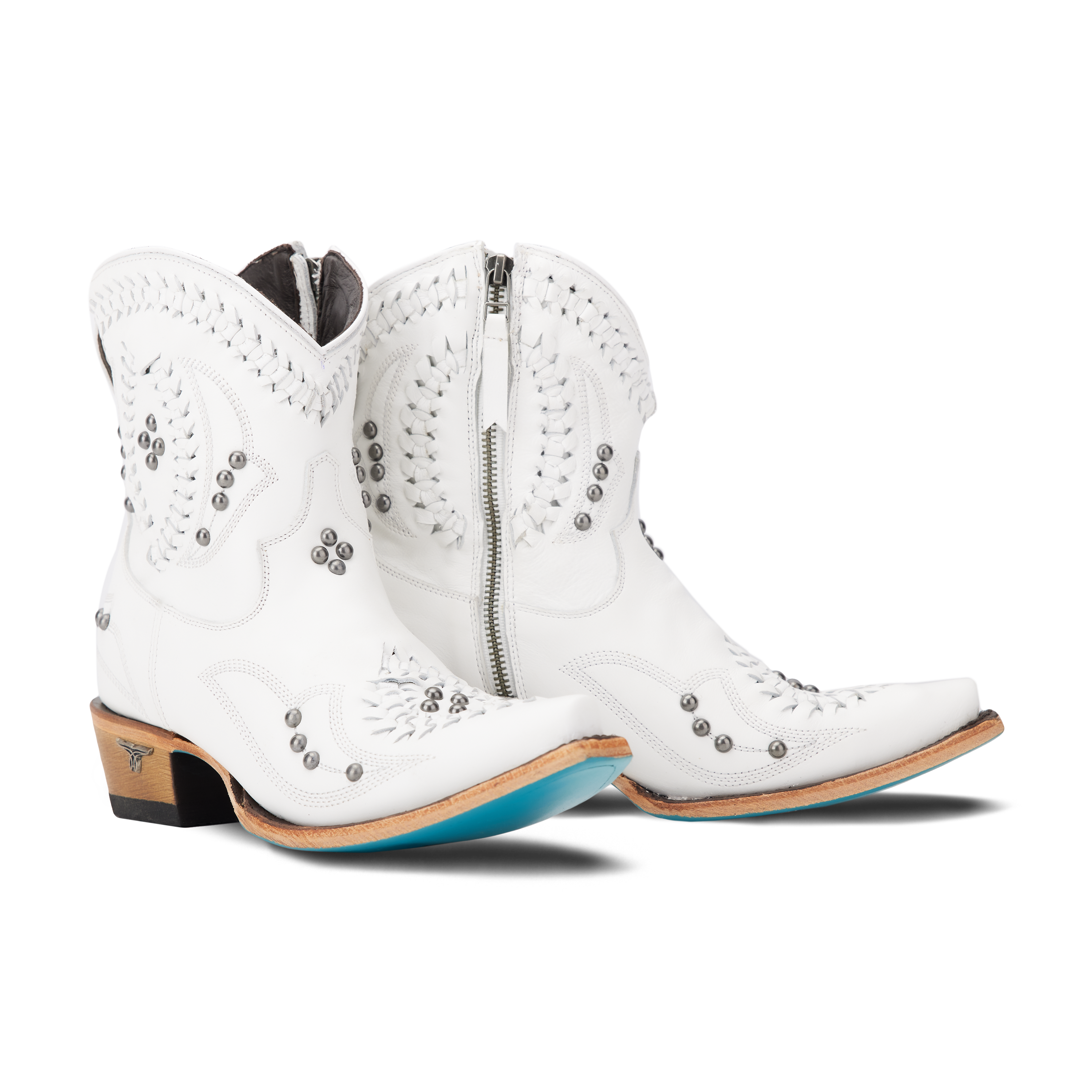 Cossette Bootie - Matte White Ladies Bootie  Western Fashion by Lane