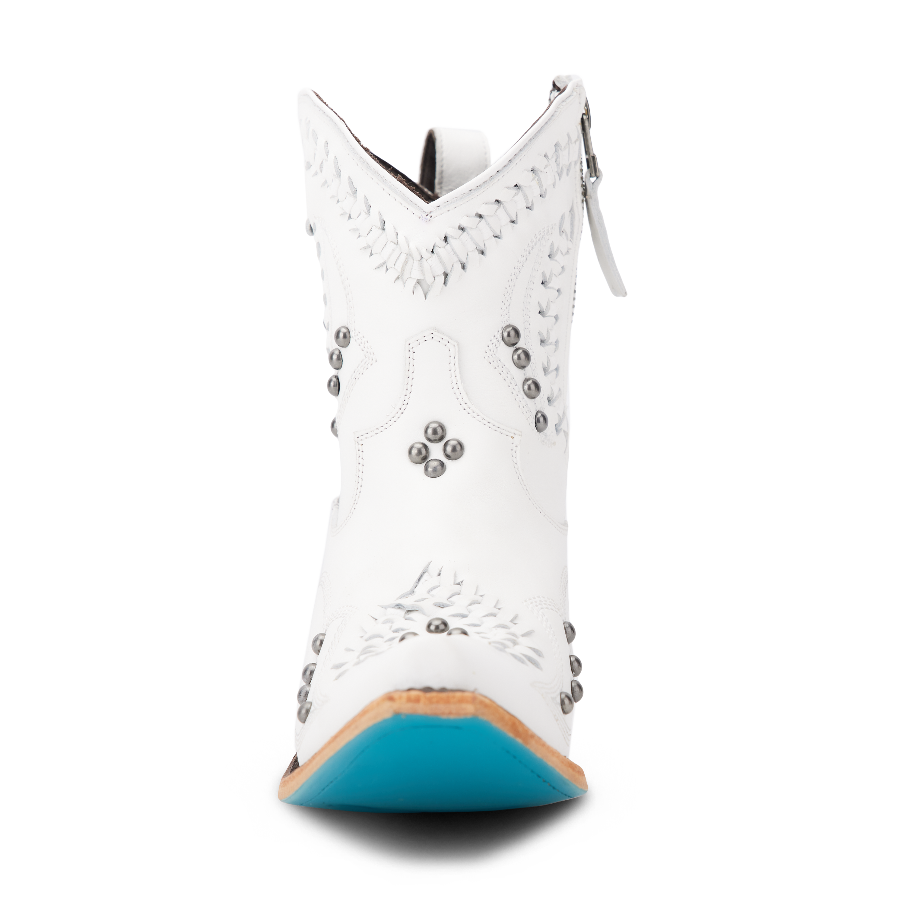 Cossette Bootie - Matte White Ladies Bootie  Western Fashion by Lane