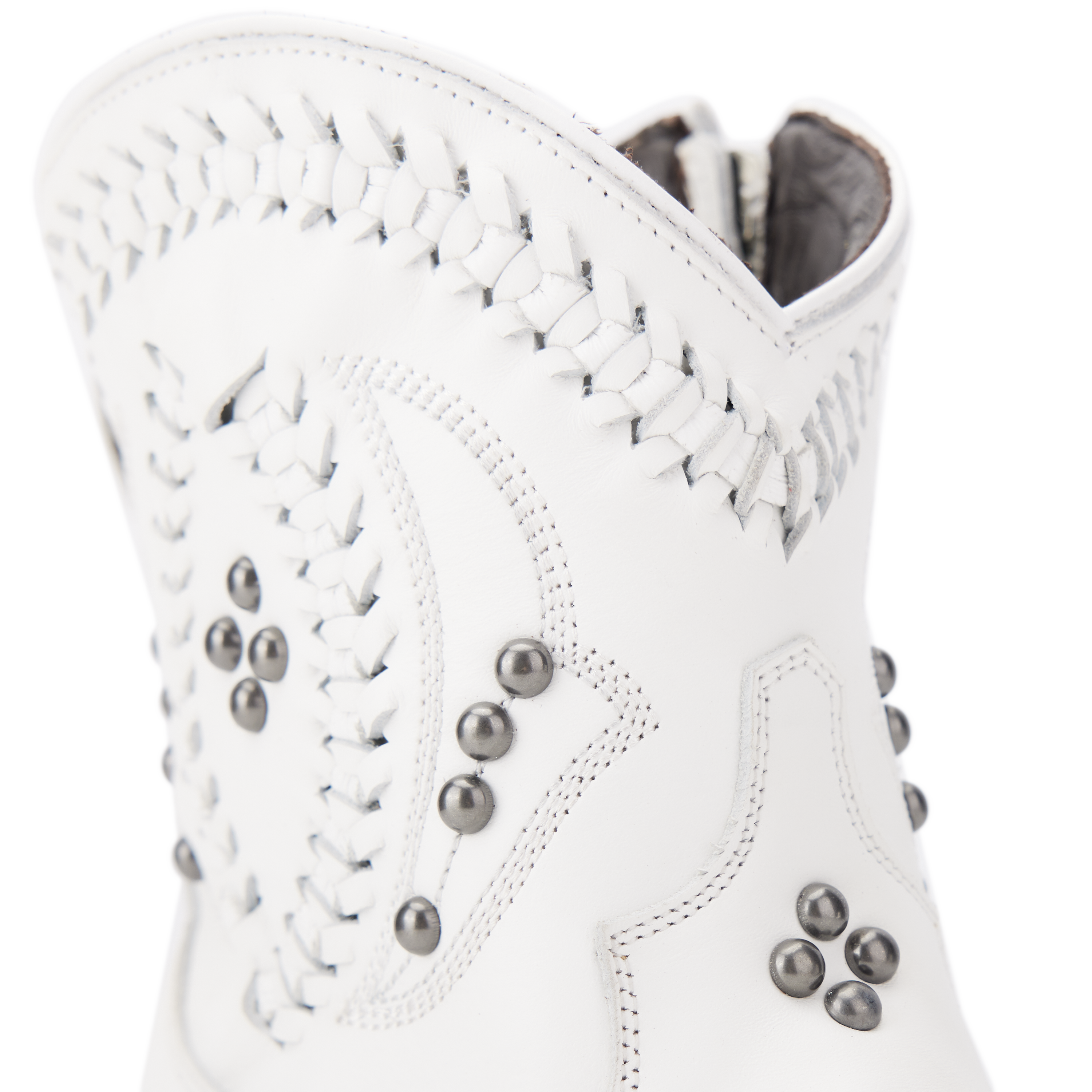 Cossette Bootie - Matte White Ladies Bootie  Western Fashion by Lane