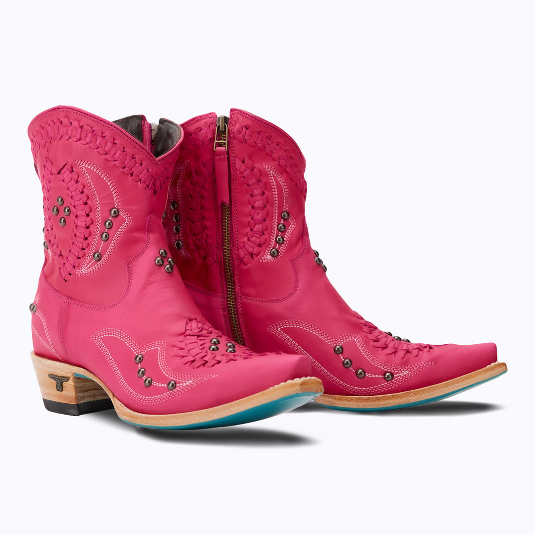 Cossette Bootie Ladies Bootie Hot Pink Western Fashion by Lane
