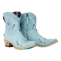 Cossette Bootie - Powder Blue Ladies Bootie  Western Fashion by Lane