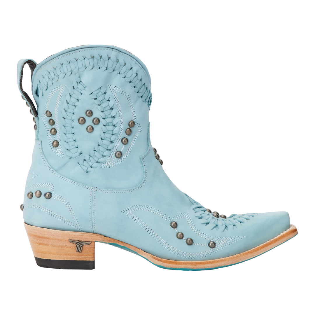 Cossette Bootie - Powder Blue Ladies Bootie  Western Fashion by Lane