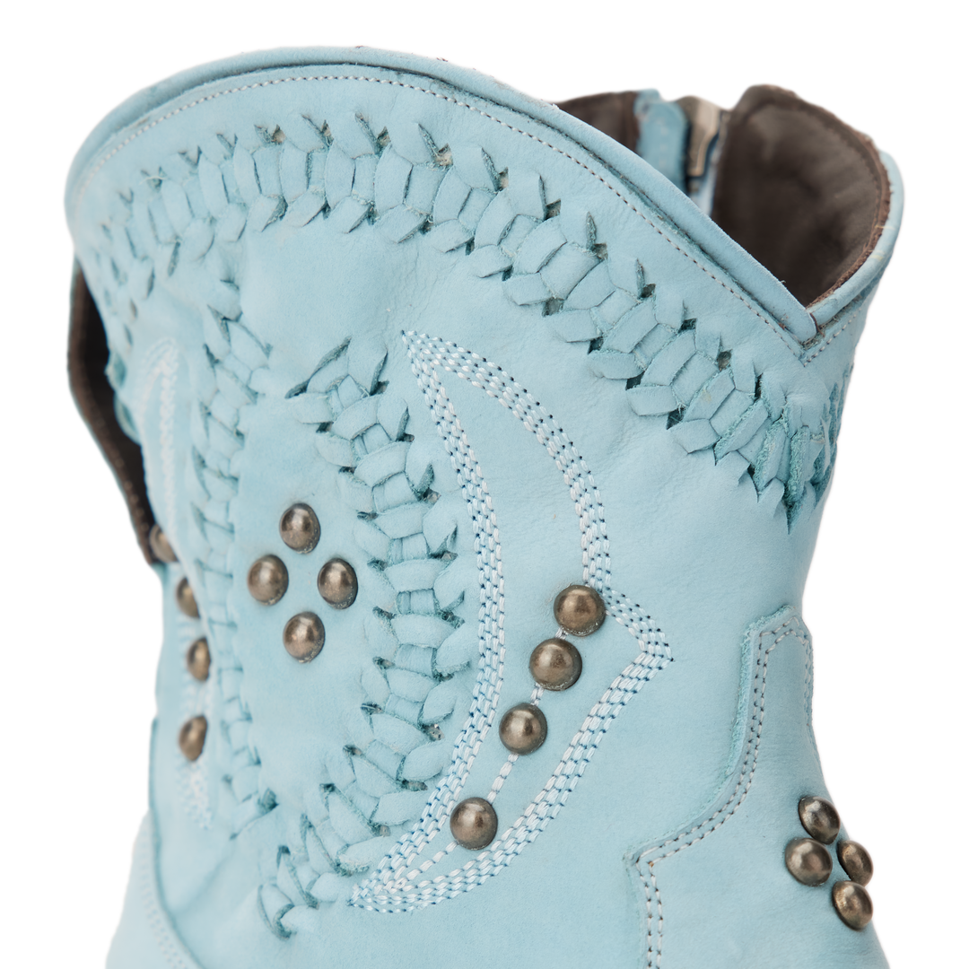 Cossette Bootie - Powder Blue Ladies Bootie  Western Fashion by Lane