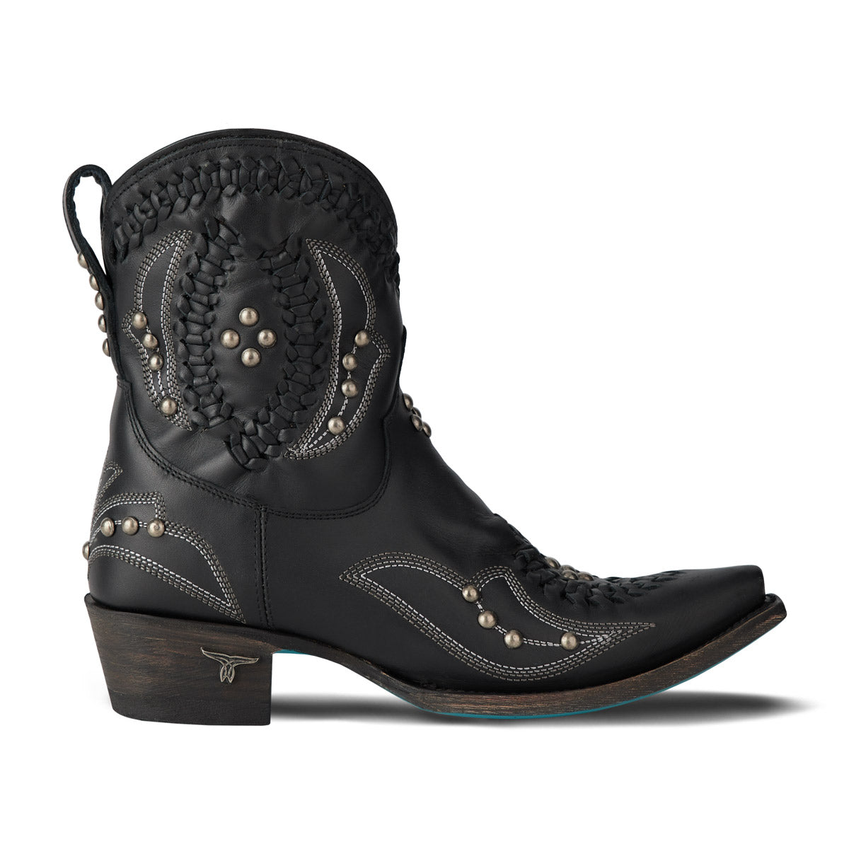 Cossette Bootie - Jet Black Ladies Boot Western Fashion by Lane