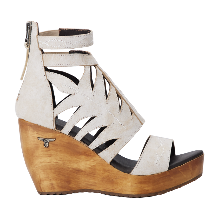 Becca Wedge - Ceramic Crackle Wedge  Western Fashion by Lane