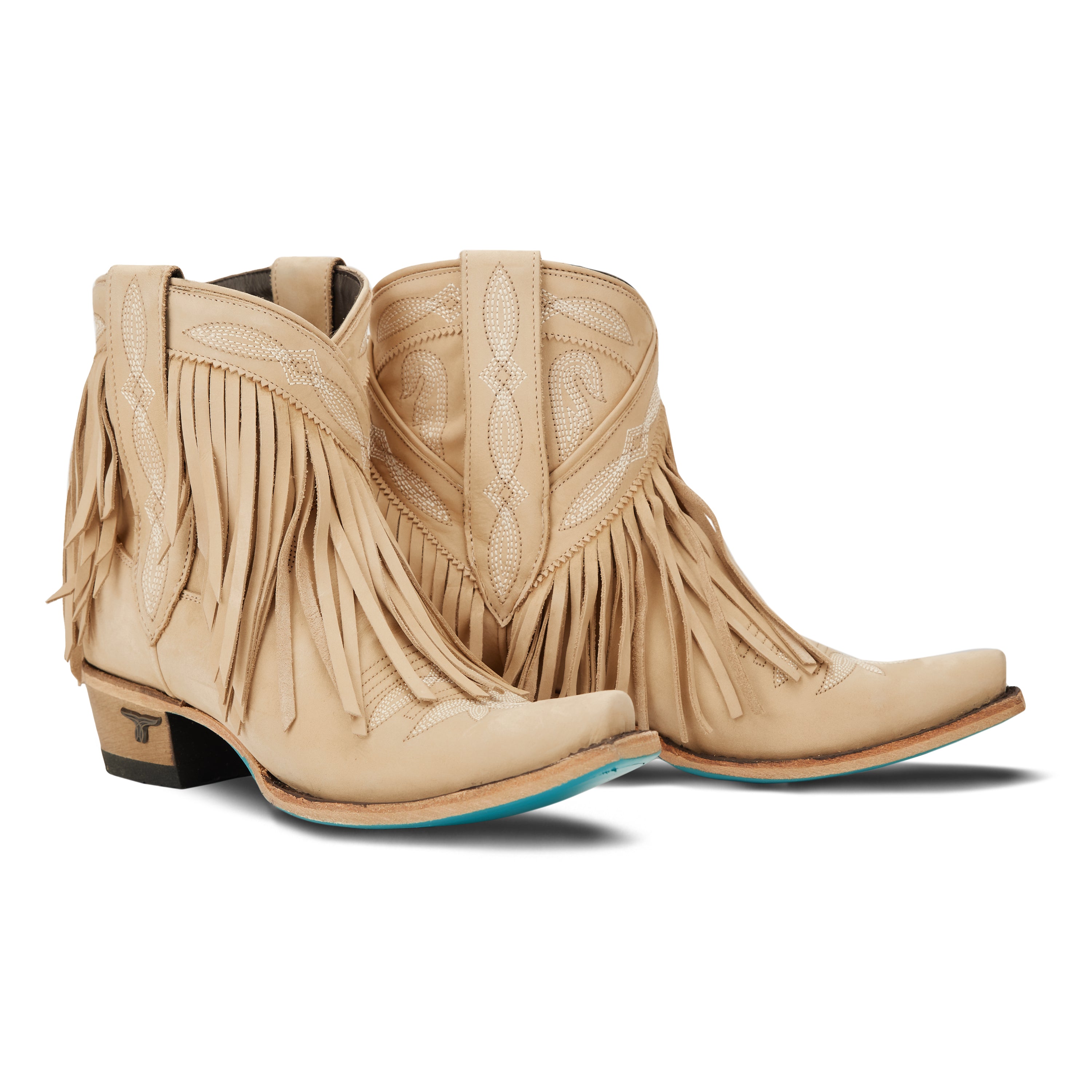 Senita Falls Bootie - Bone Ladies Bootie Bone Western Fashion by Lane