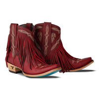 Senita Falls Bootie - Smoldering Ruby Ladies Bootie Smoldering Ruby Western Fashion by Lane