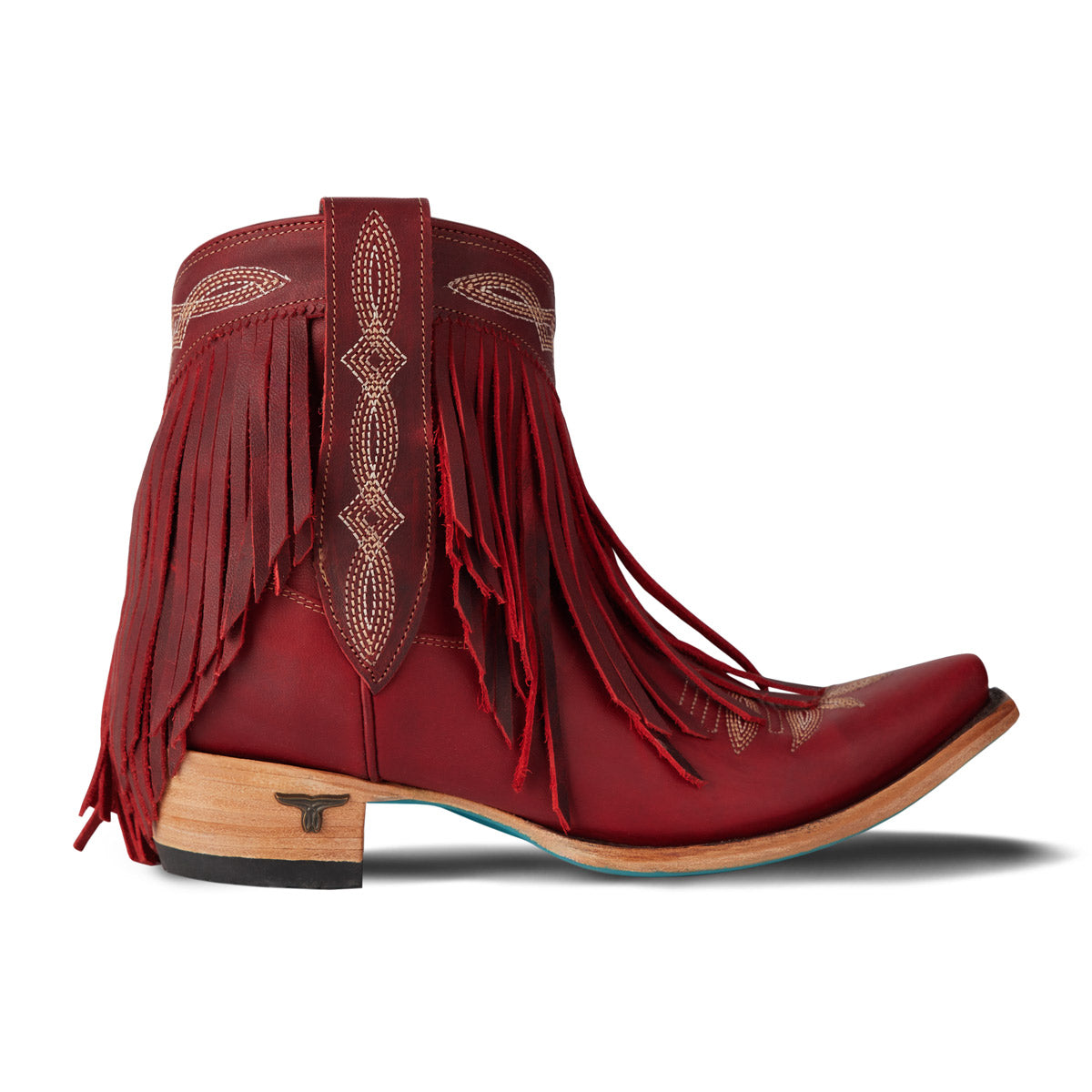 Senita Falls Bootie - Smoldering Ruby Ladies Bootie Western Fashion by Lane