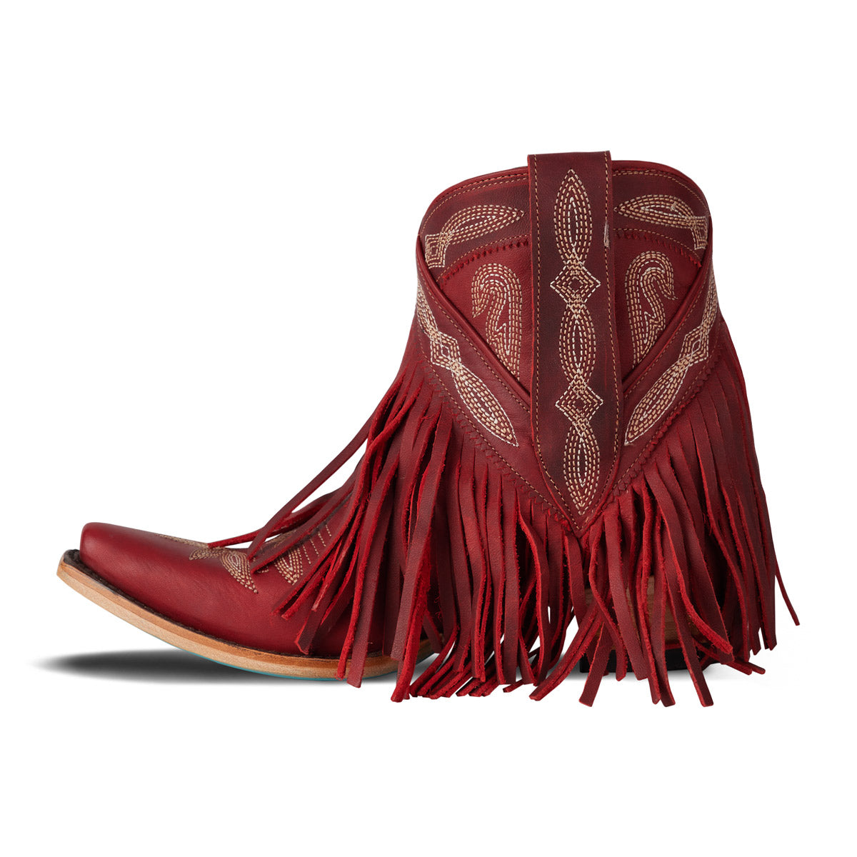 Senita Falls Bootie - Smoldering Ruby Ladies Bootie Western Fashion by Lane