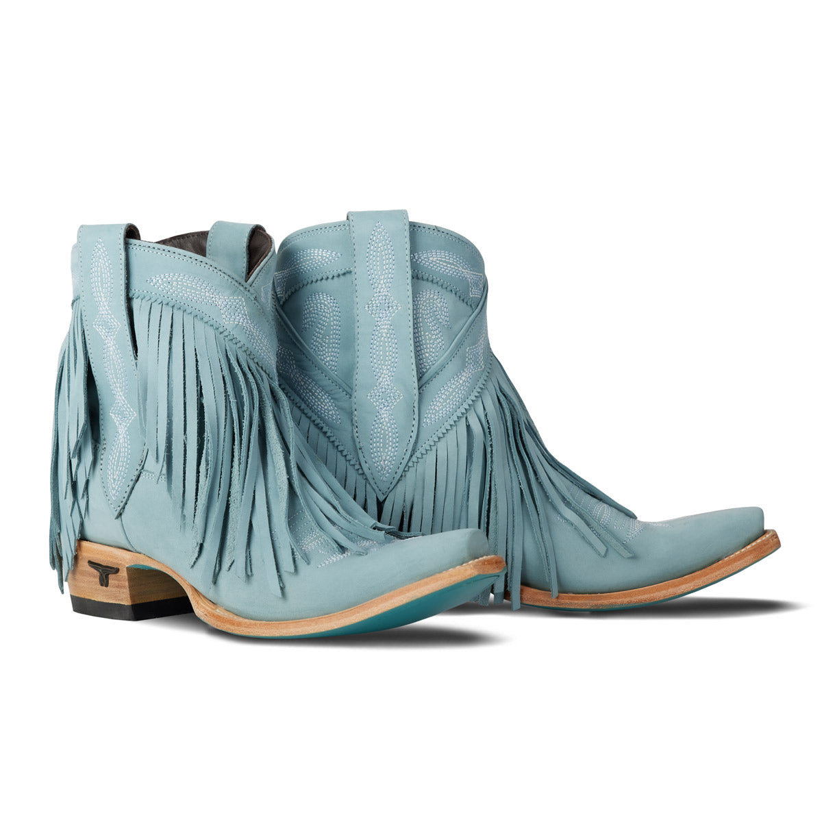 Senita Falls Bootie - Powder Blue Ladies Bootie Powder Blue Western Fashion by Lane