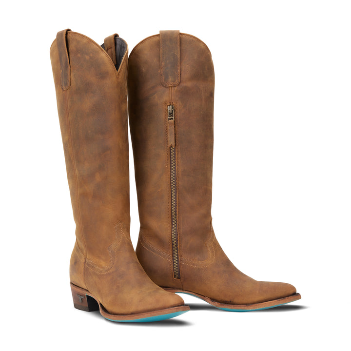 Plain Jane Boot - Burnt Caramel Ladies Boot Western Fashion by Lane