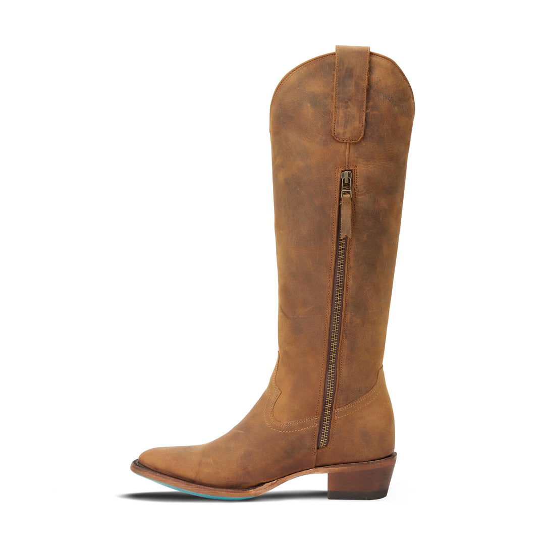 Plain Jane Boot - Burnt Caramel Ladies Boot Western Fashion by Lane