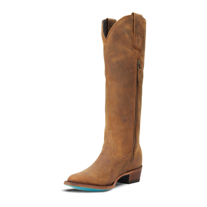 Plain Jane Boot - Burnt Caramel Ladies Boot Western Fashion by Lane