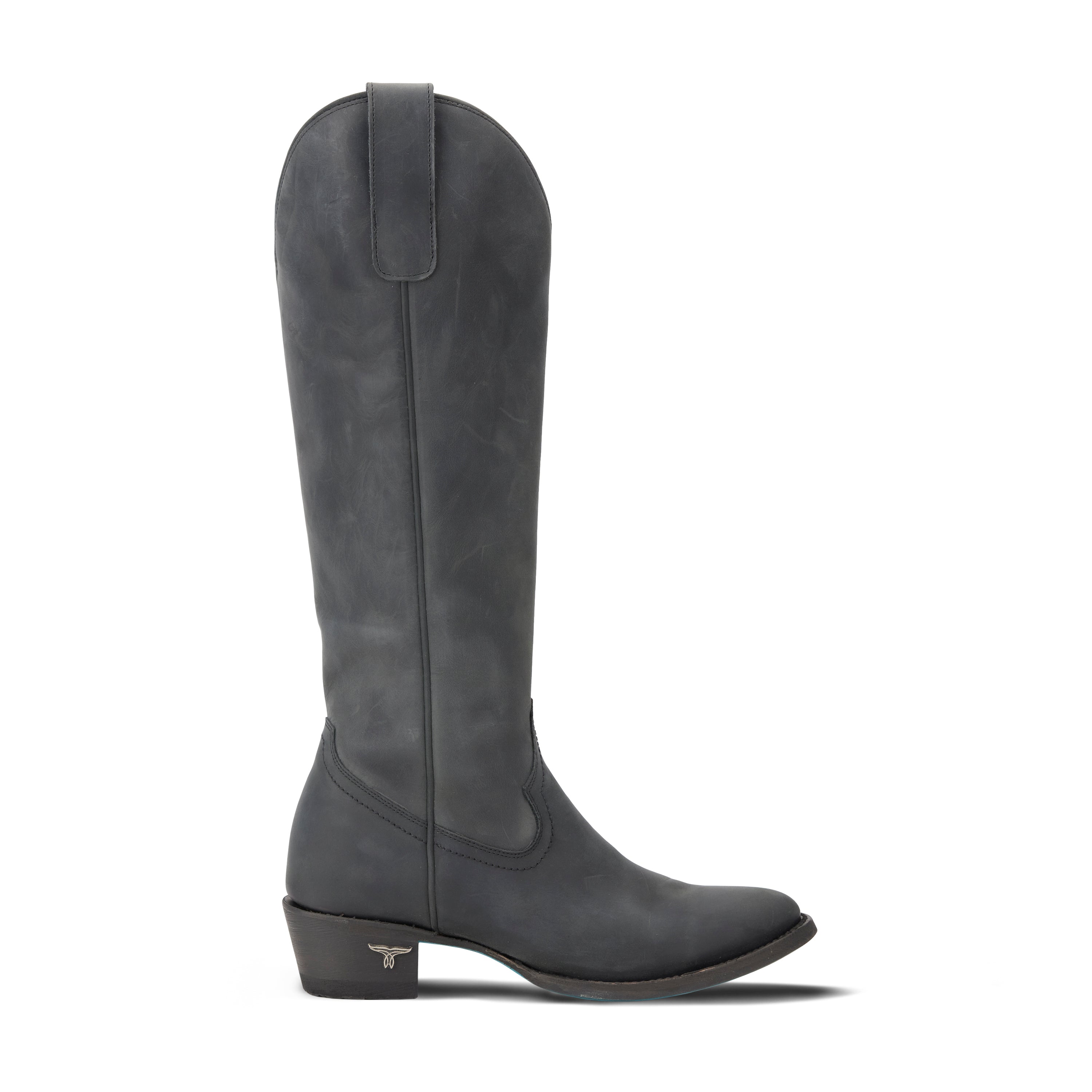 Plain Jane Boot - Matte Black Ladies Boot Western Fashion by Lane