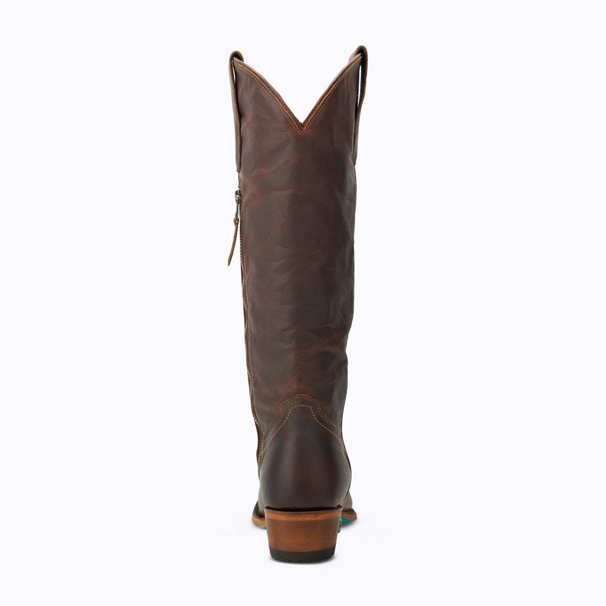 Tall cognac hot sale leather boots