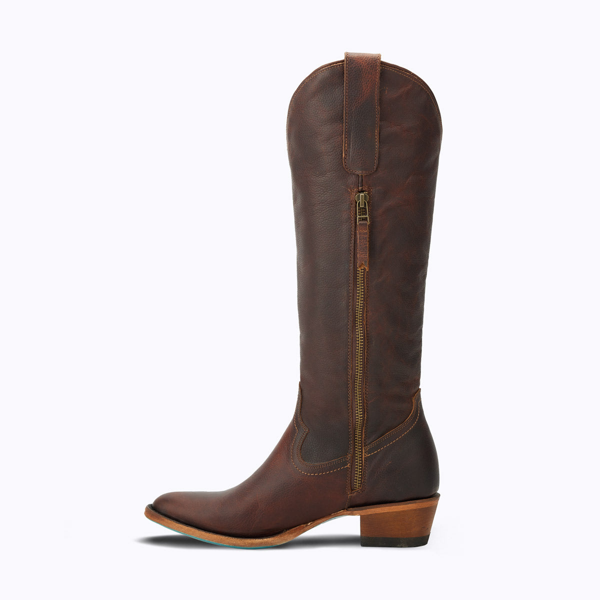 Womens cognac hotsell tall boots